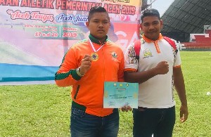 Dua Kali Peroleh Medali Emas Untuk Bireuen M.Ikram Raih Belum Pernah Dapat Bonus